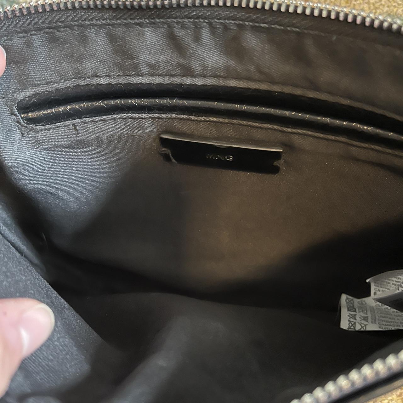 Mango Shoulder Bag 🥭 Perfect black leather shoulder... Depop