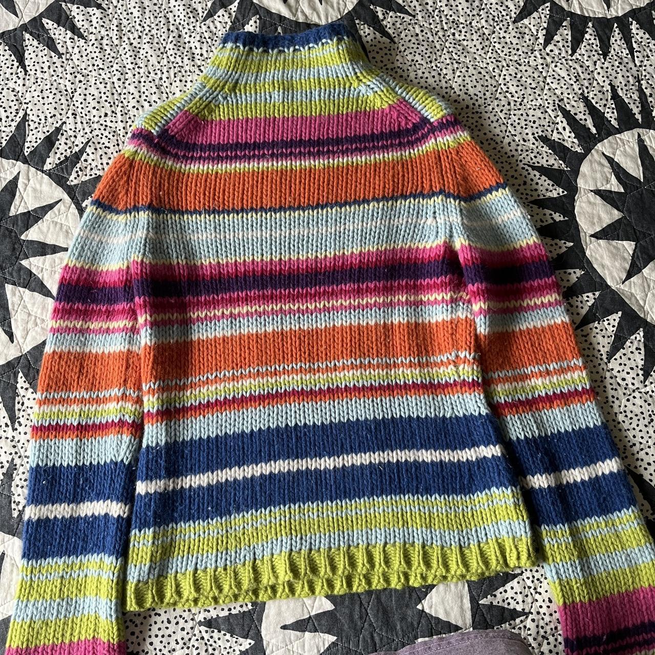 Express 2025 rainbow sweater