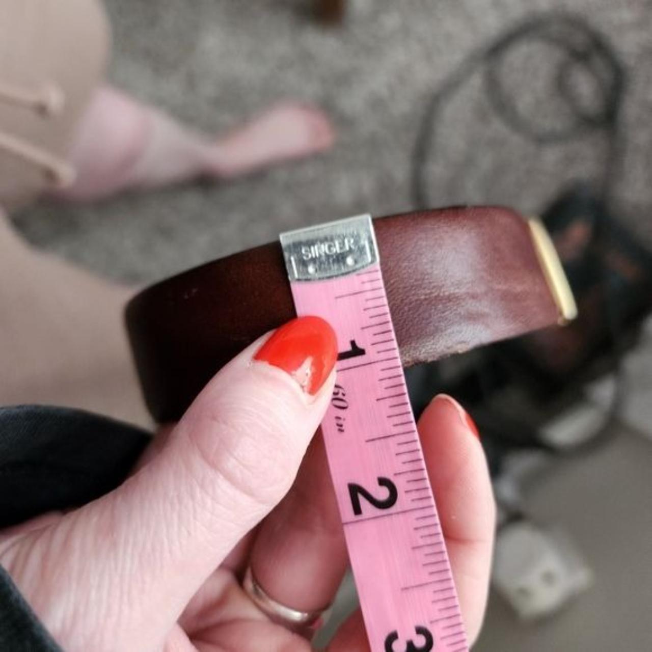 YSL x VINTAGE 80's 2 tone gold/silver logo belt | Depop