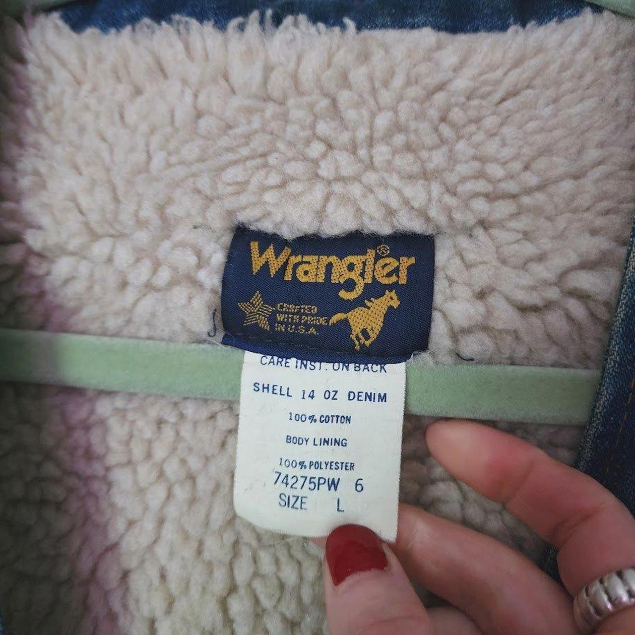 Wrangler Men's Vest - Blue - L – WRANGLER 70s She… - image 7