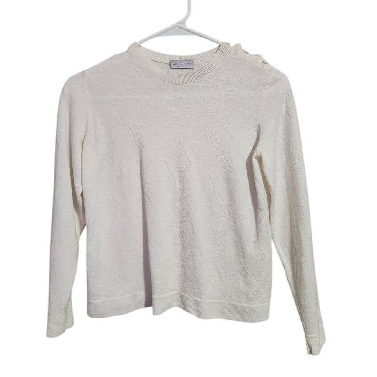 Maison ullens women's cream jumper