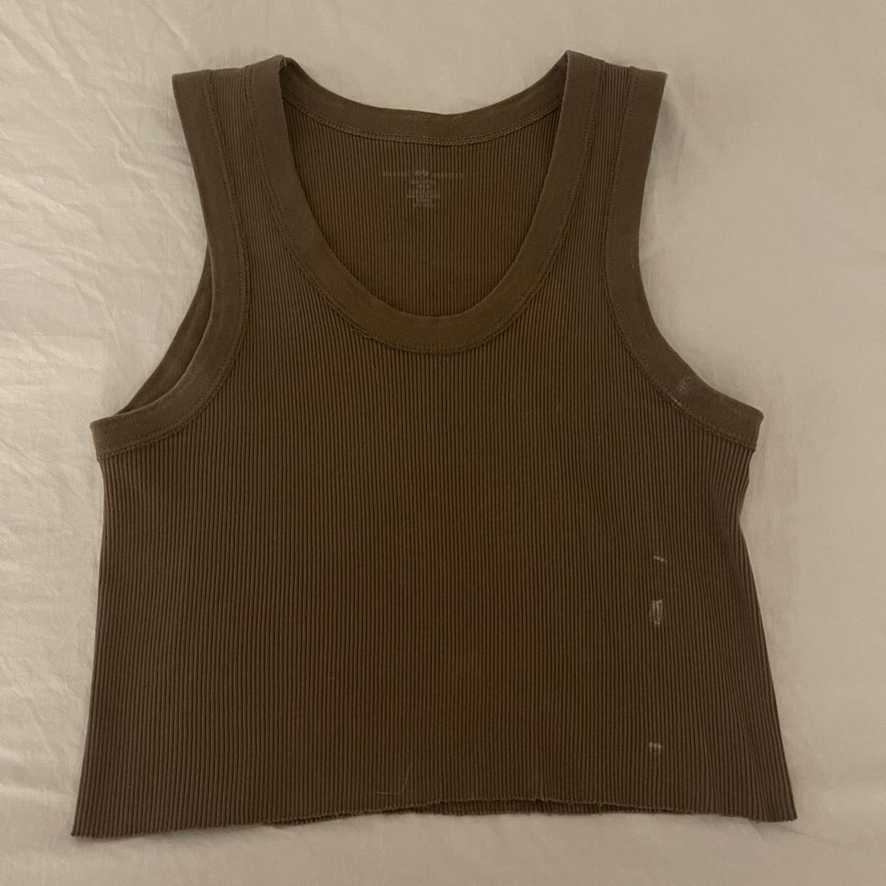 READ SHOP POLICIES brandy melville connor tank in... Depop