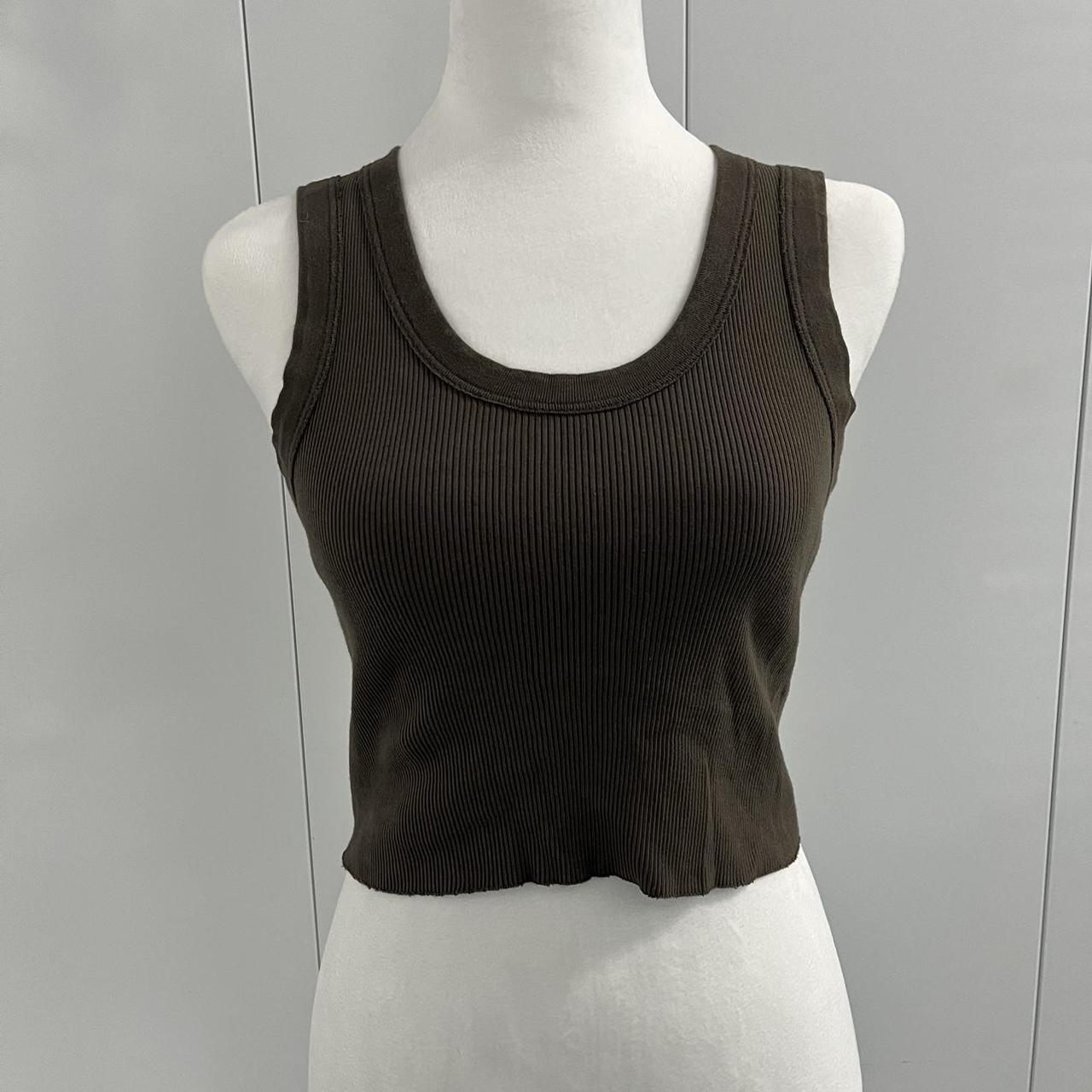 Brown Brandy Melville tank top size