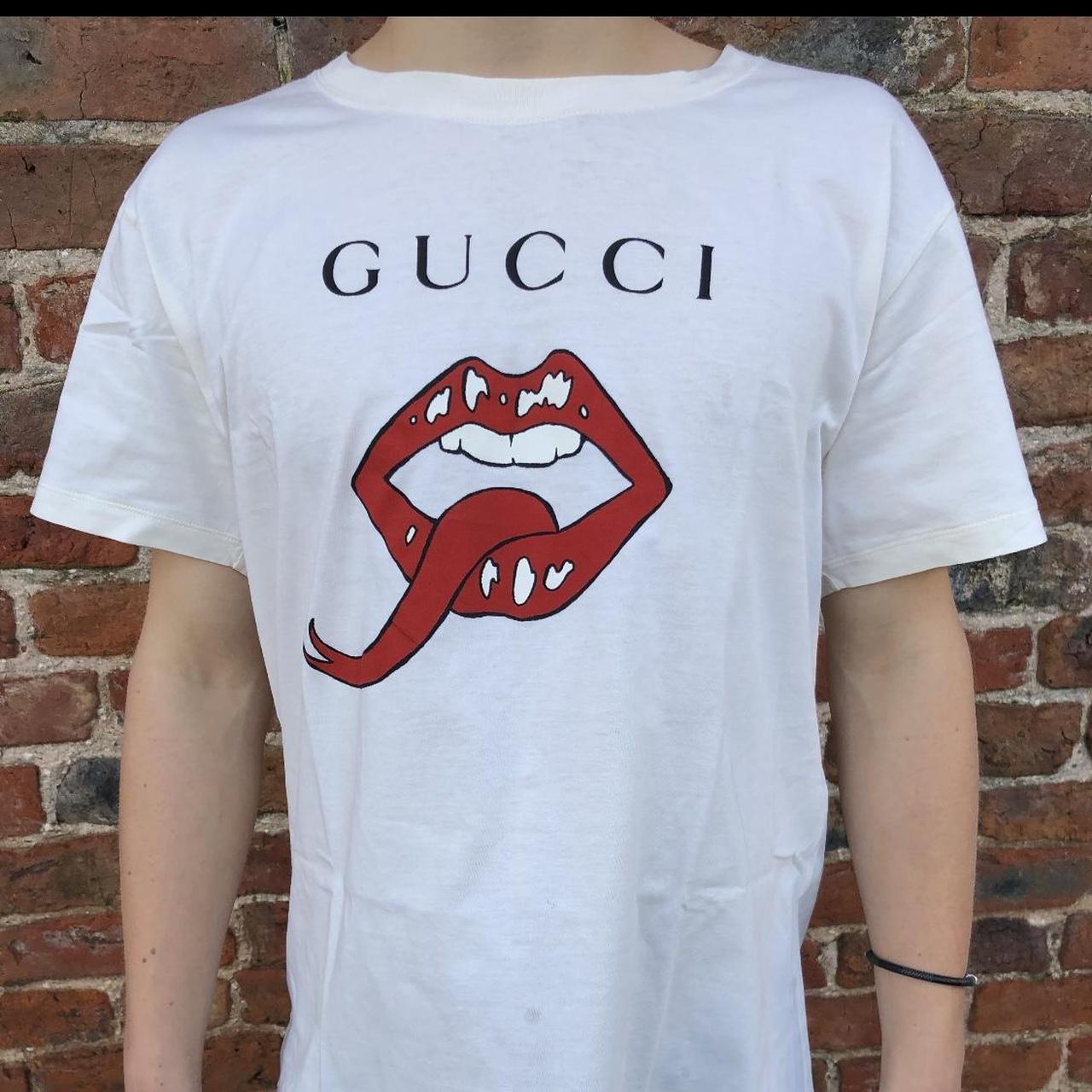 Gucci mouth t shirt fashion