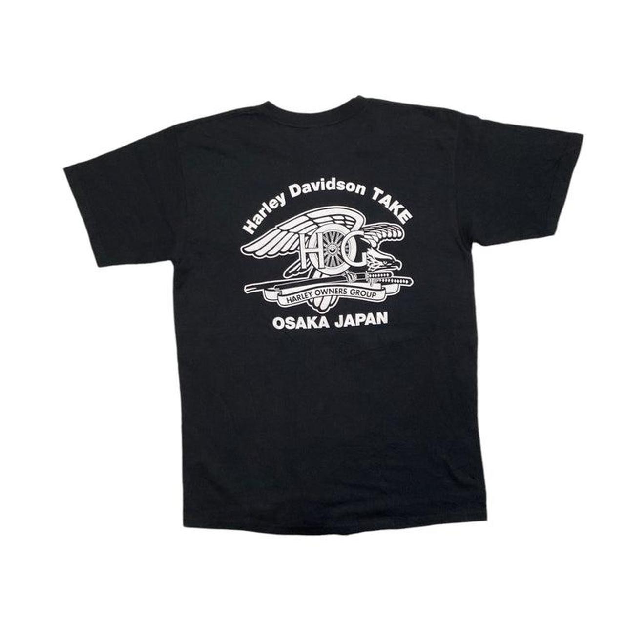 Harley Davidson Osaka Japan Vintage 2000s Pit to | Depop