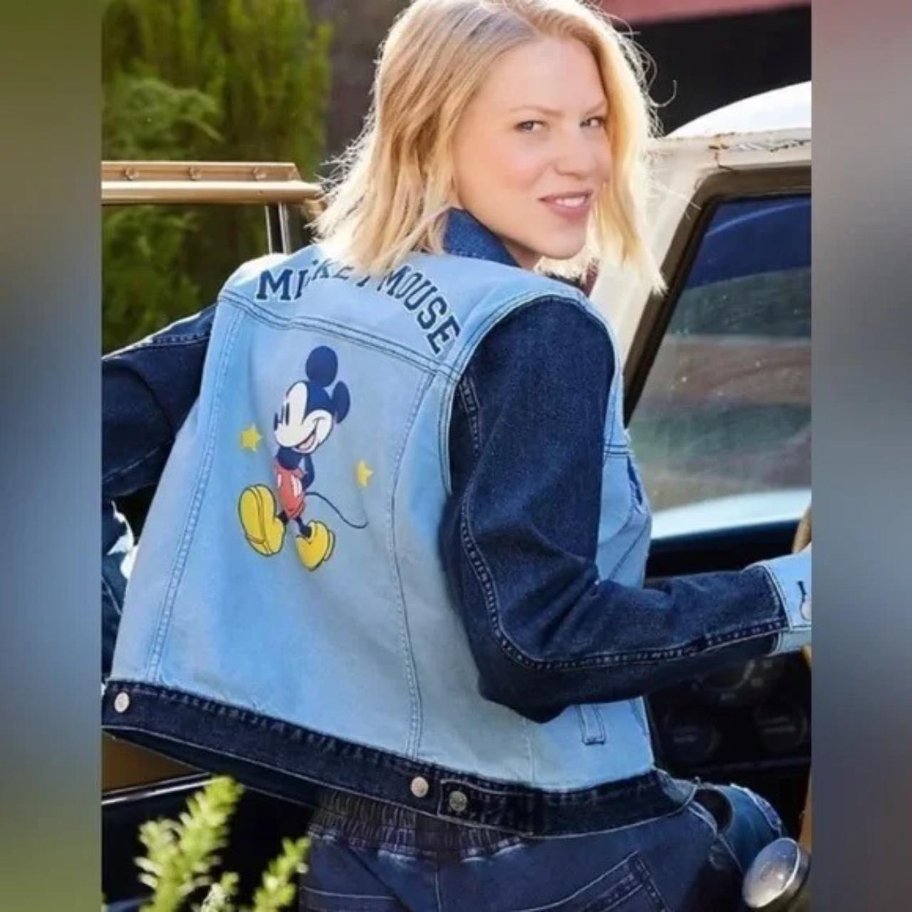 NWT Disney By Her Universe Mickey Mouse store Denim Jacket SZ-2X