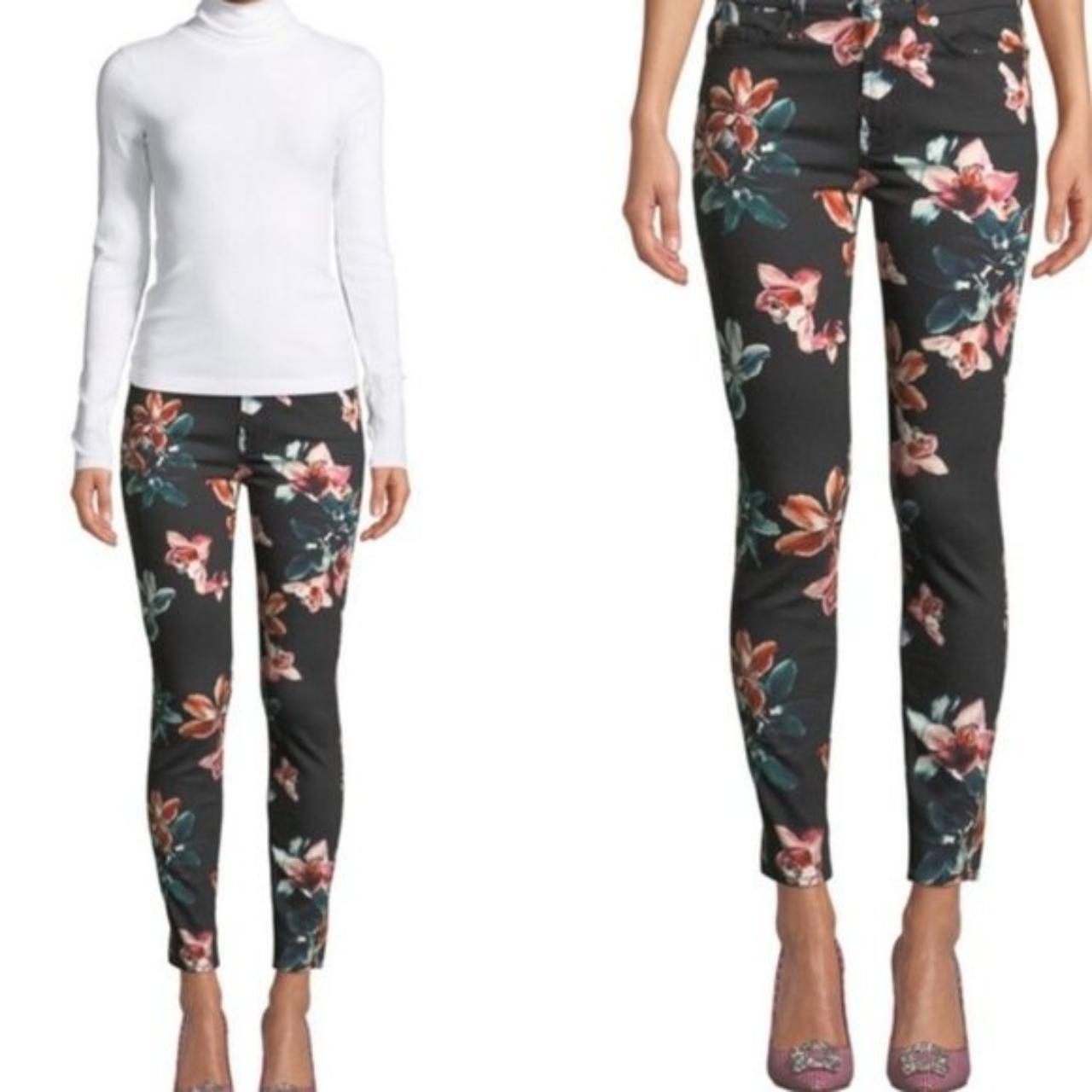 Seven for all mankind fashion floral jeans