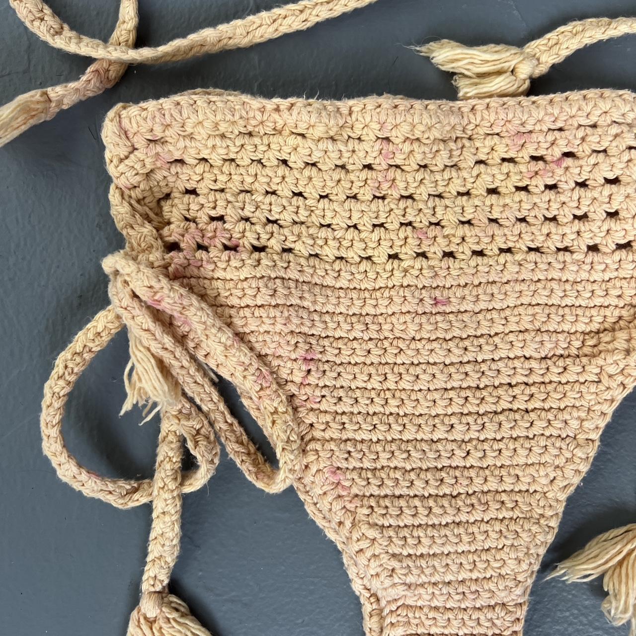 Sea Yarn Crochet Bikini Set 🥥🐚 This set comes from... Depop