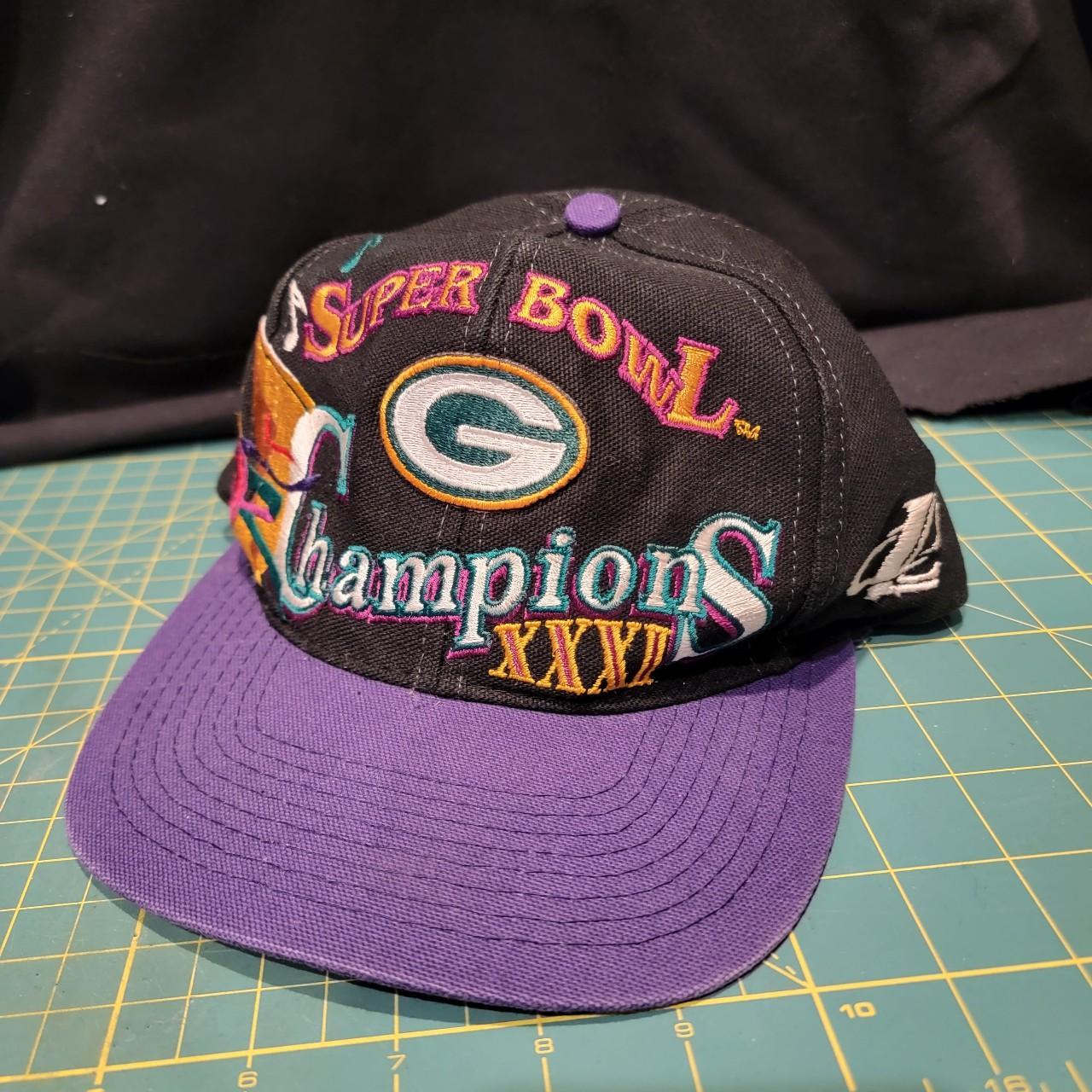 Vintage 1997 Super Bowl XXXI Green Bay Packers Logo... - Depop