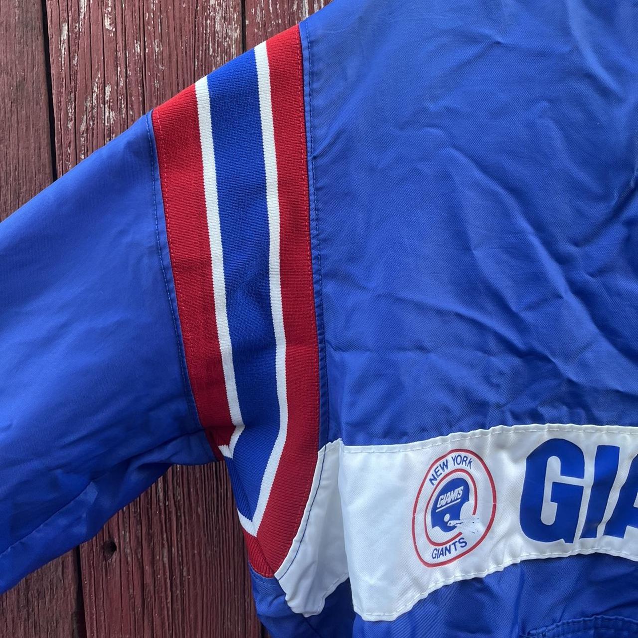 NY Giants vintage jacket Size L #nygiants #vintage - Depop