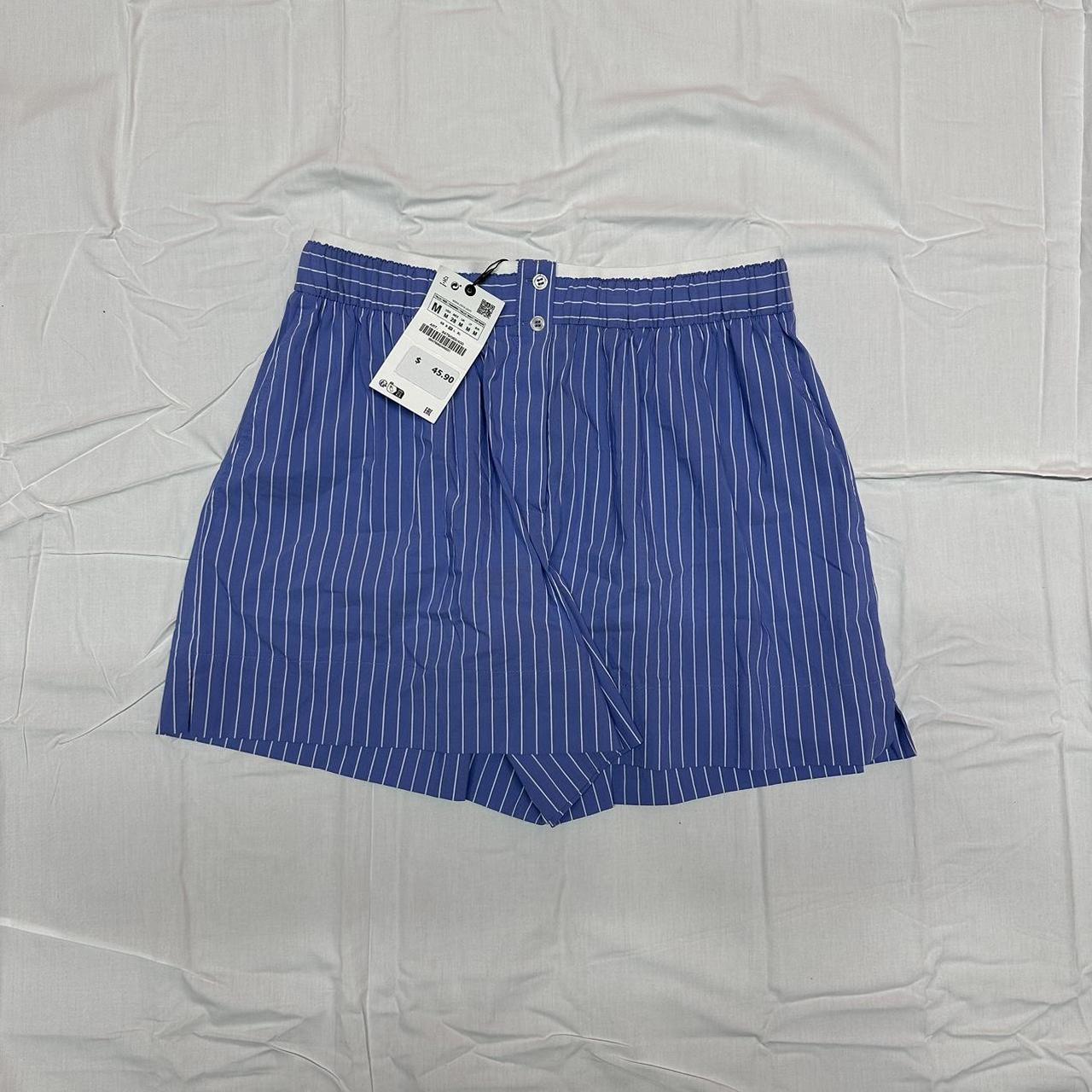 brand new zara boxer shorts Depop