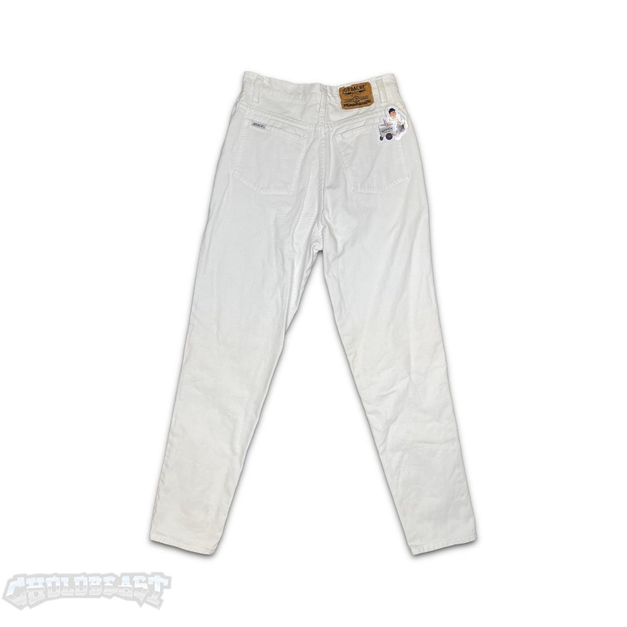 VTG 90s Jordache White Denim Mom Jeans 28