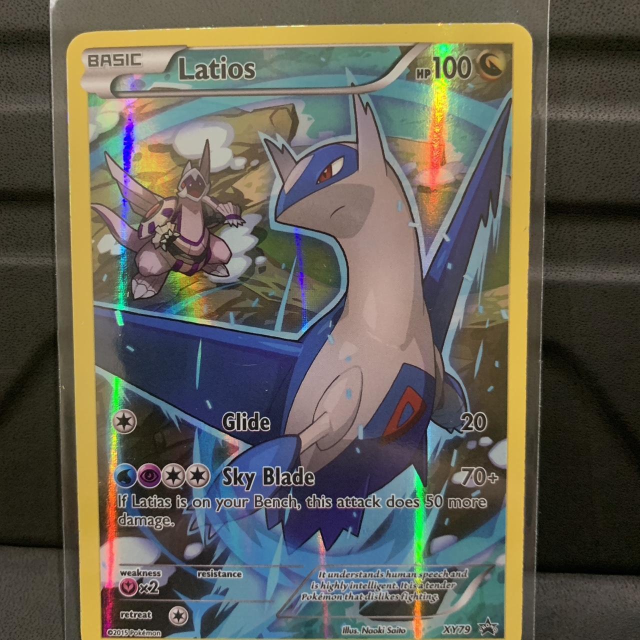 Pokemon Latios #XY79 full art holo promo. Near mint,...