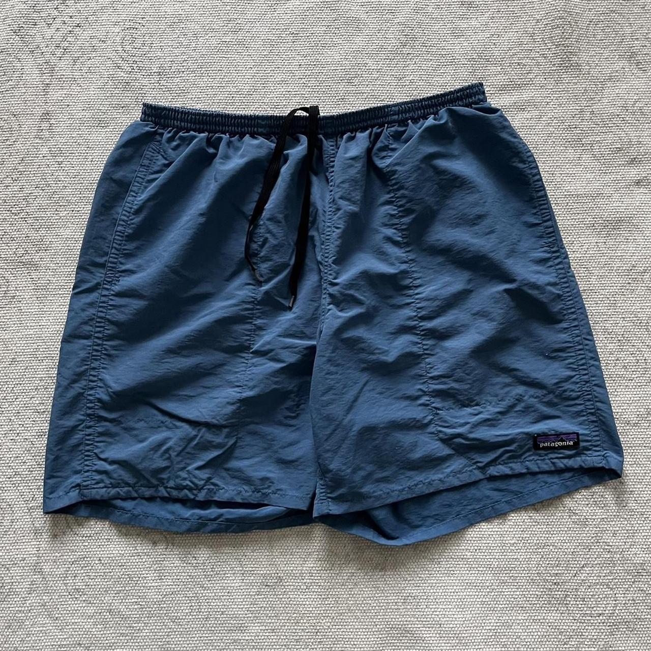 Patagonia Men's Blue Shorts | Depop