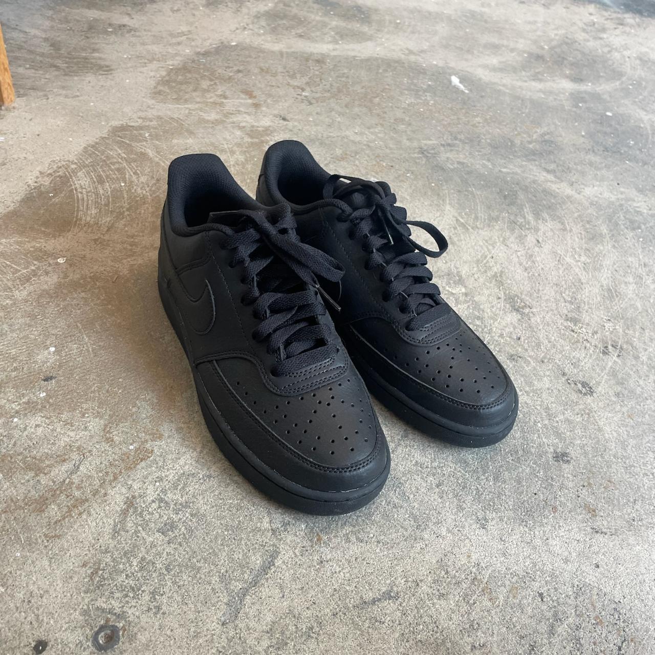 nike air force 1 black men's size 7