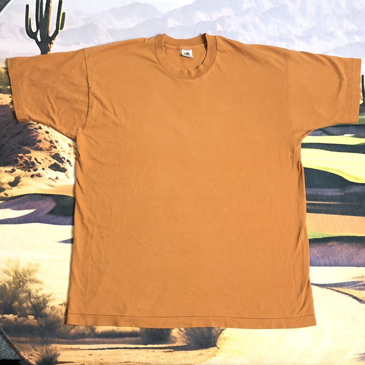 Faded orange hot sale t shirt