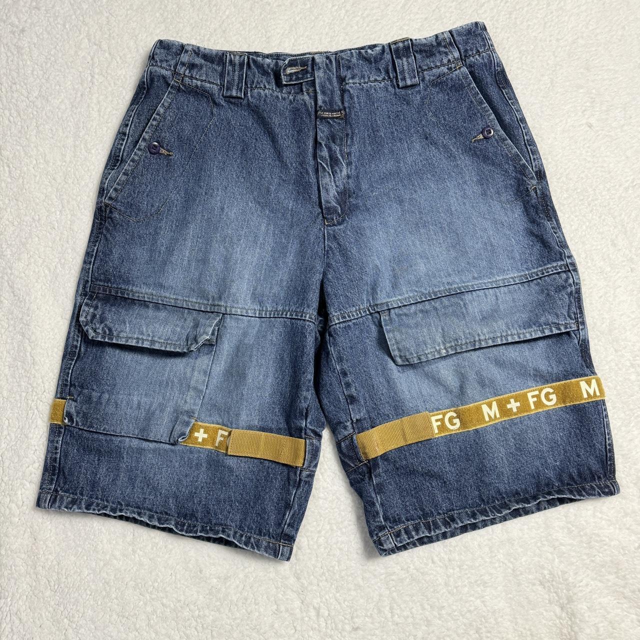 Vintage Marithe Francois Girbaud Jean Shorts 38... - Depop