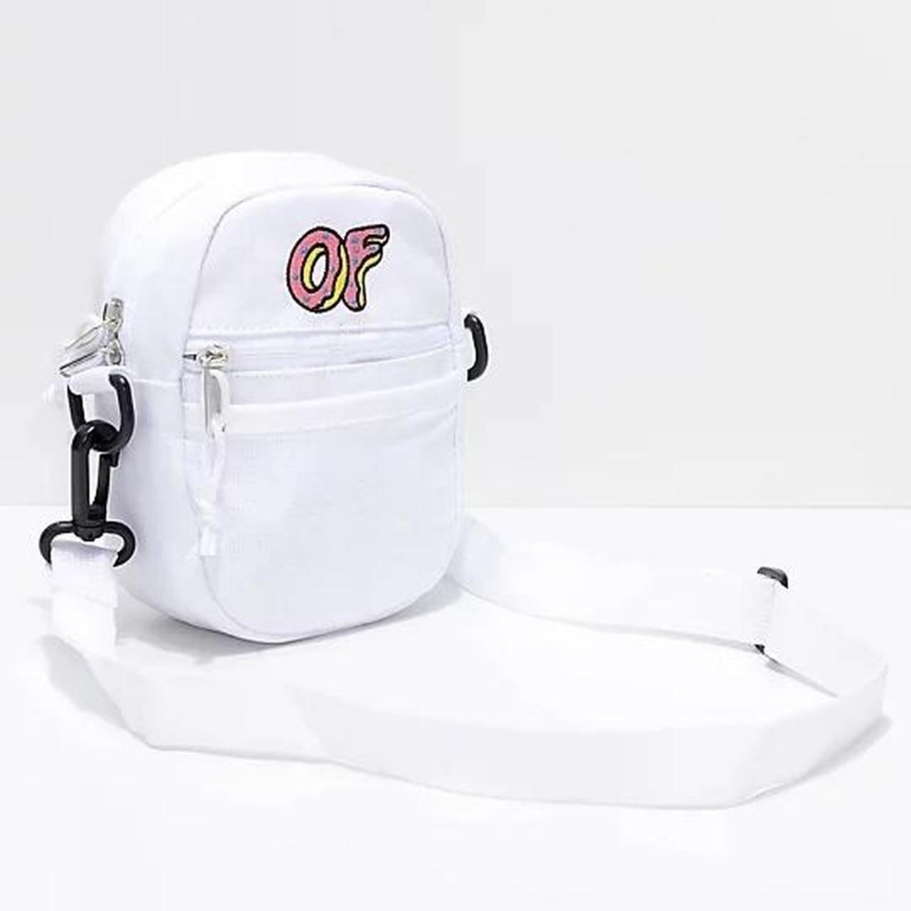 Odd future logo white crossbody bag oddfuture of. Depop