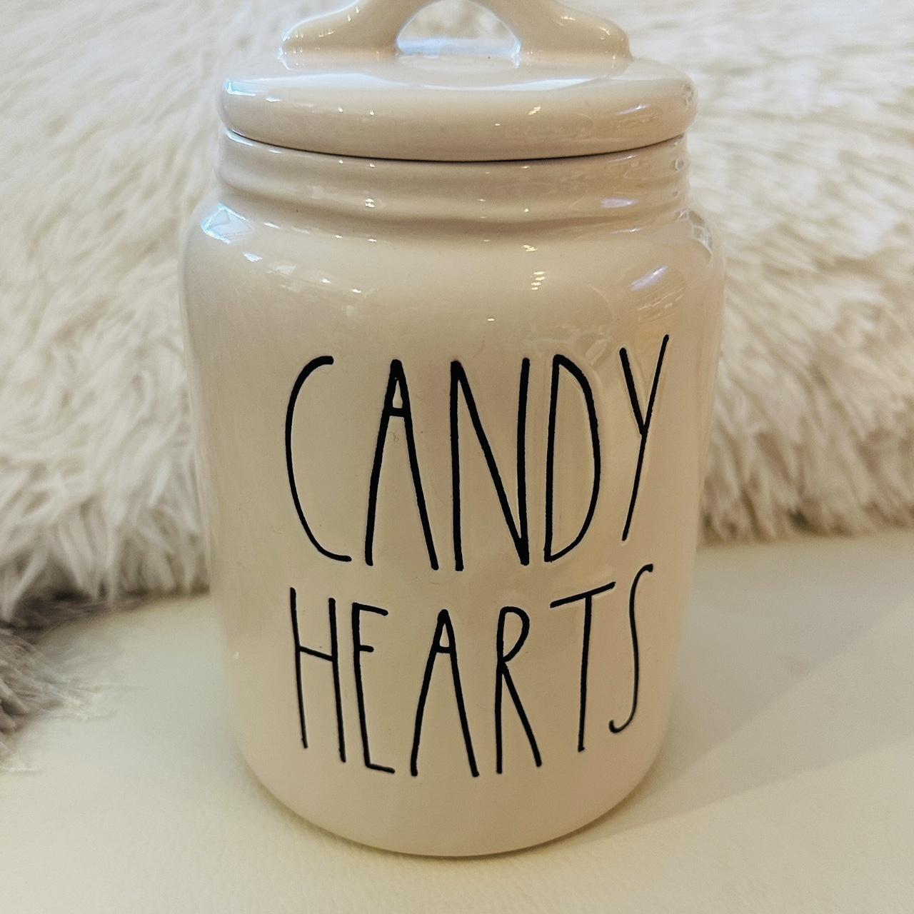 Rae Dunn Valentines Candy Hearts Pink outlet Canister