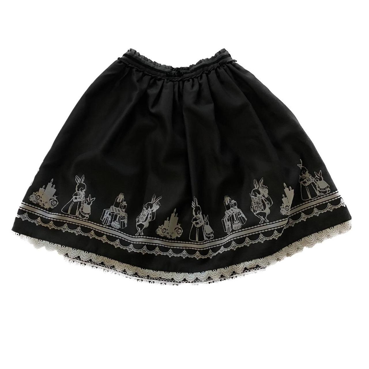 Axes Femme Bunny Rabbit Skirt Gothic Lolita Doll... - Depop