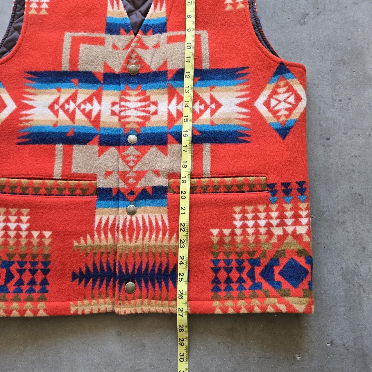 Pendleton Women's Vest - Multi/Red - L – Pendleto… - image 4