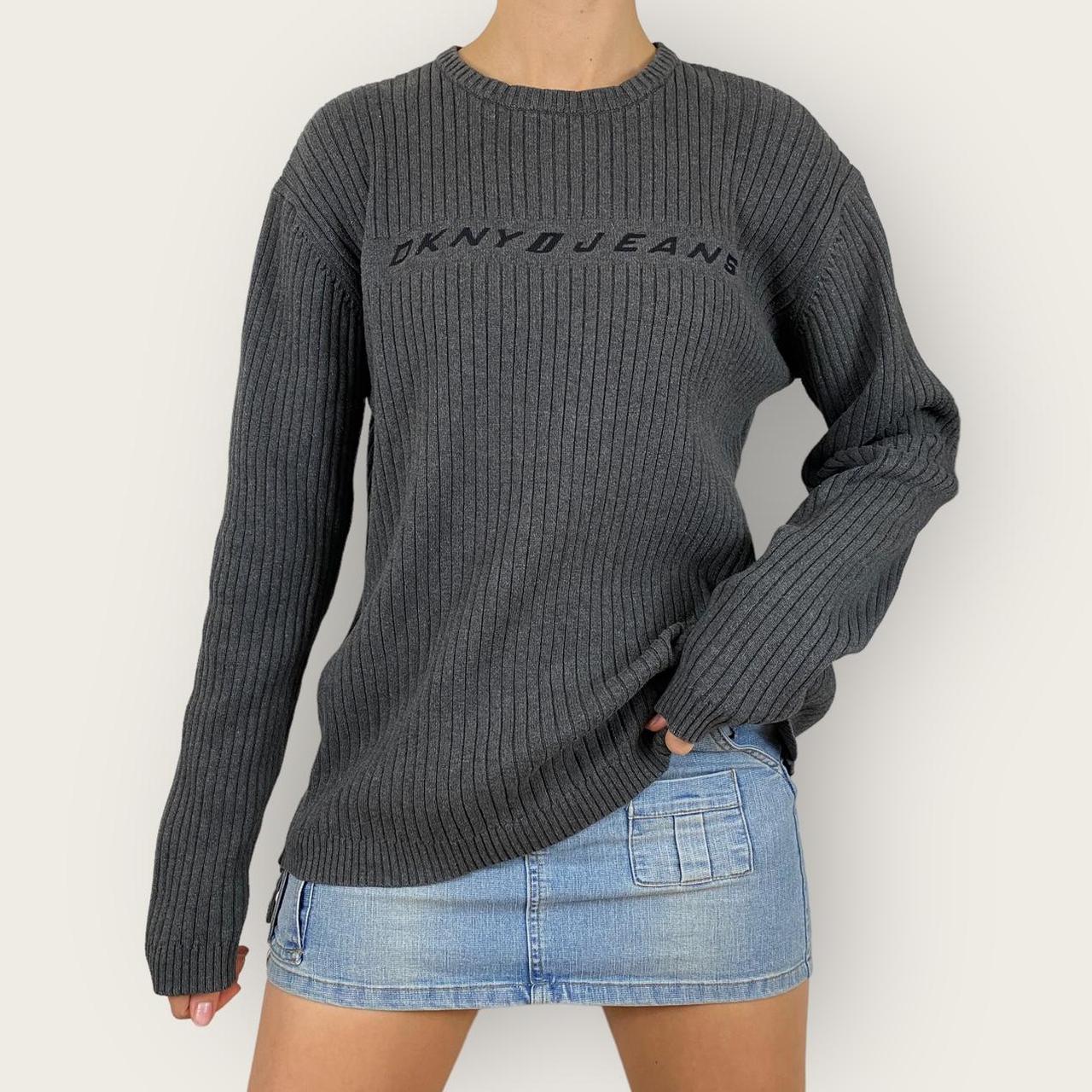 Dkny grey jumper sale