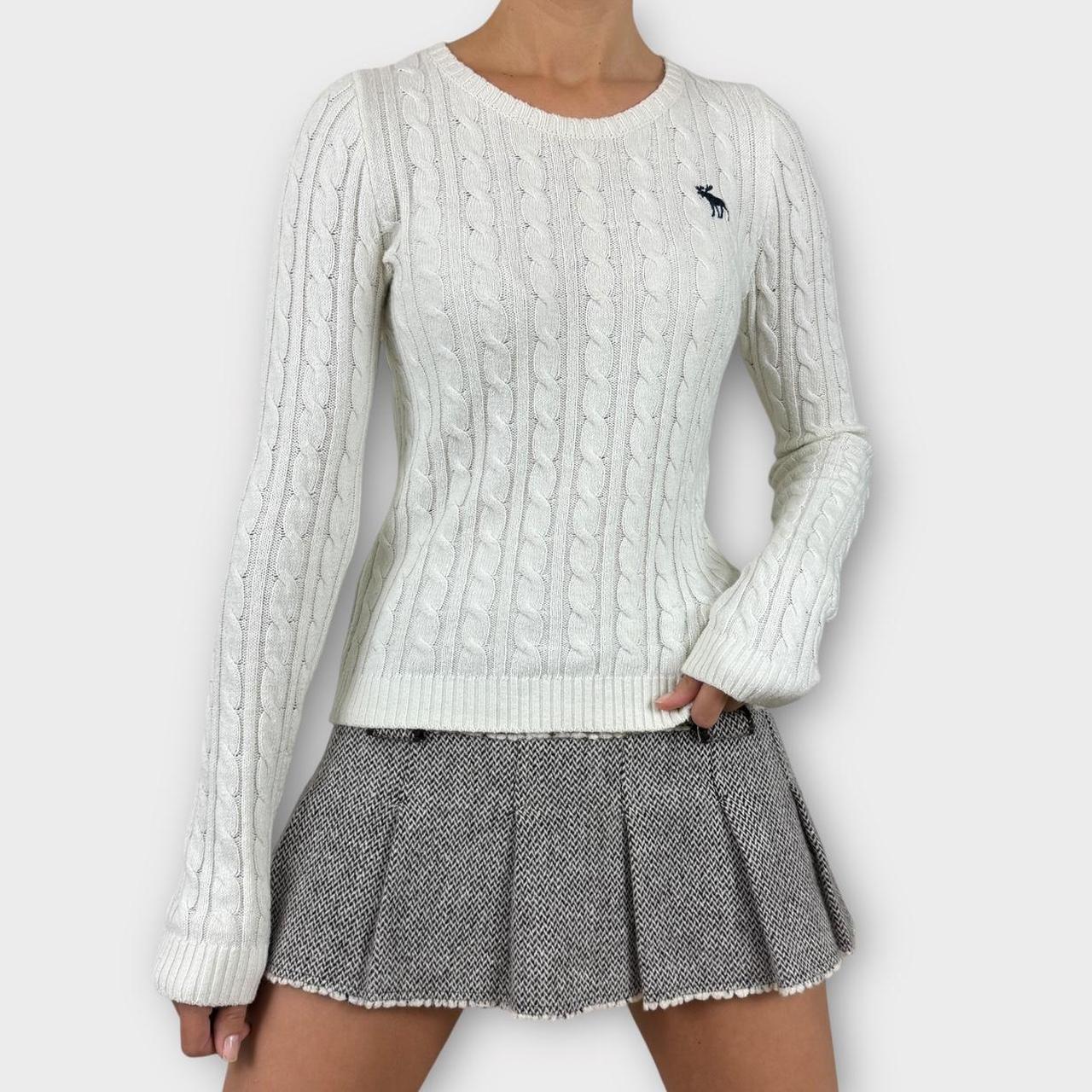 Abercrombie rabbit hair y2k on sale sweater!!