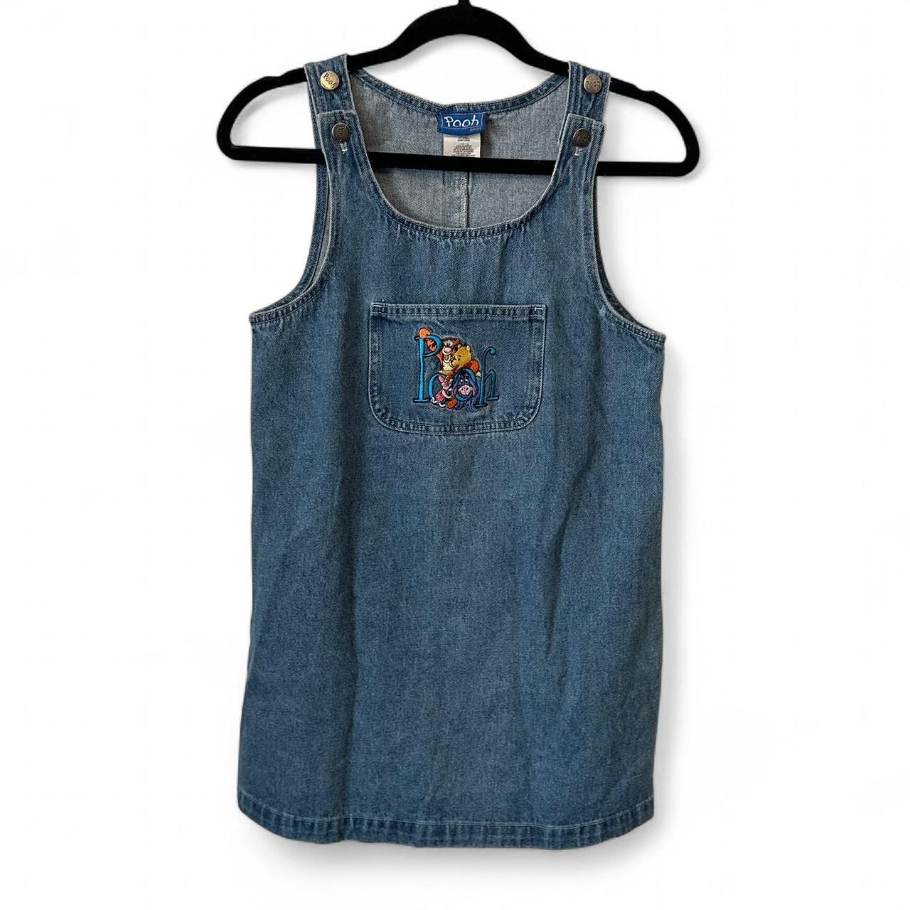 Disney Women's Dress Blue XS – Disney Pooh bear and friends