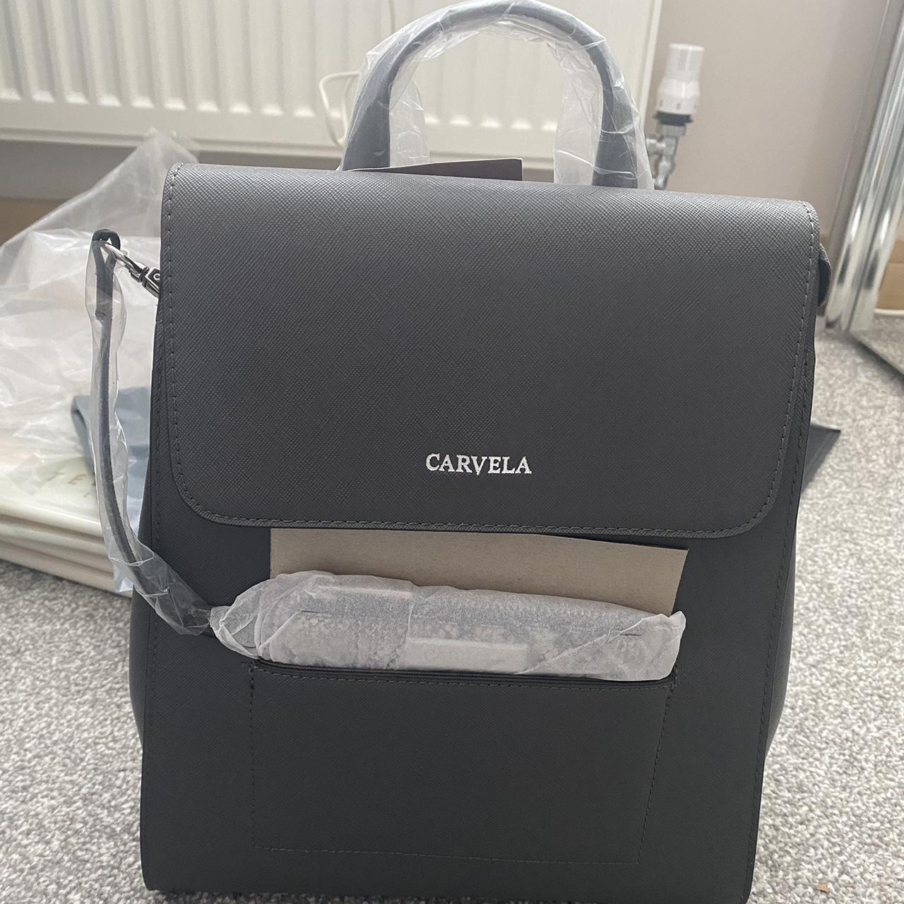 Carvela shop grey backpack