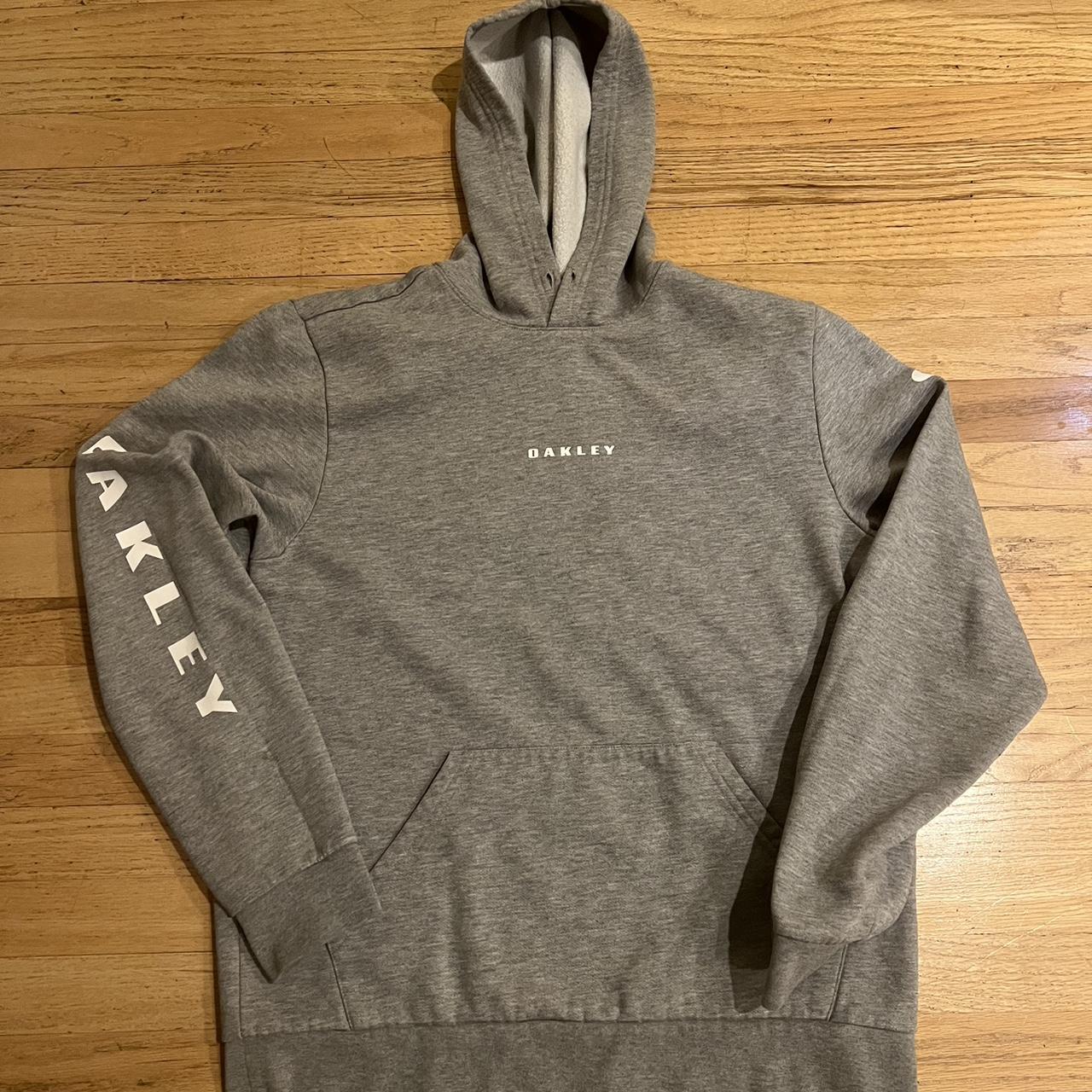 Grey best sale oakley hoodie