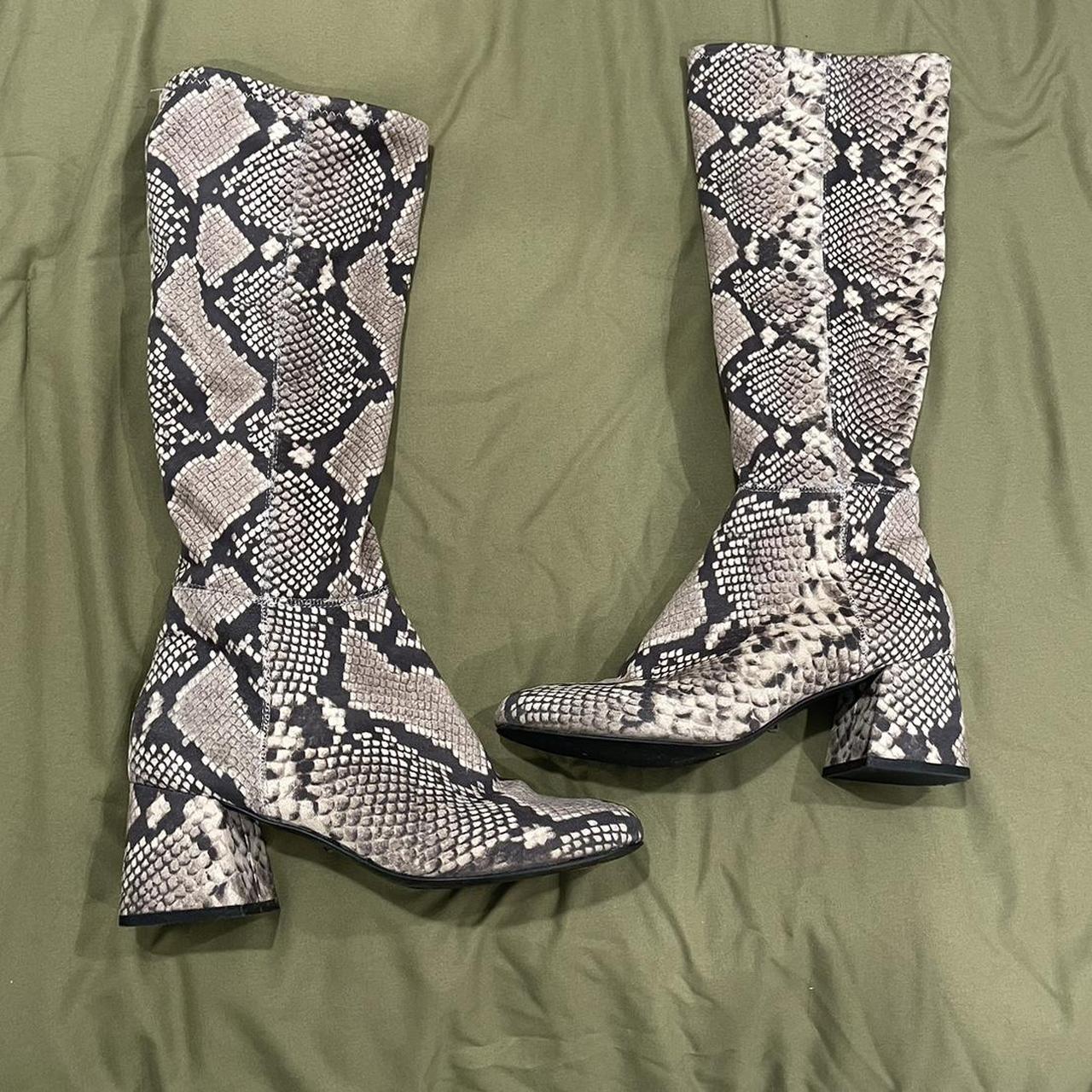 snakeskin boots steve madden
