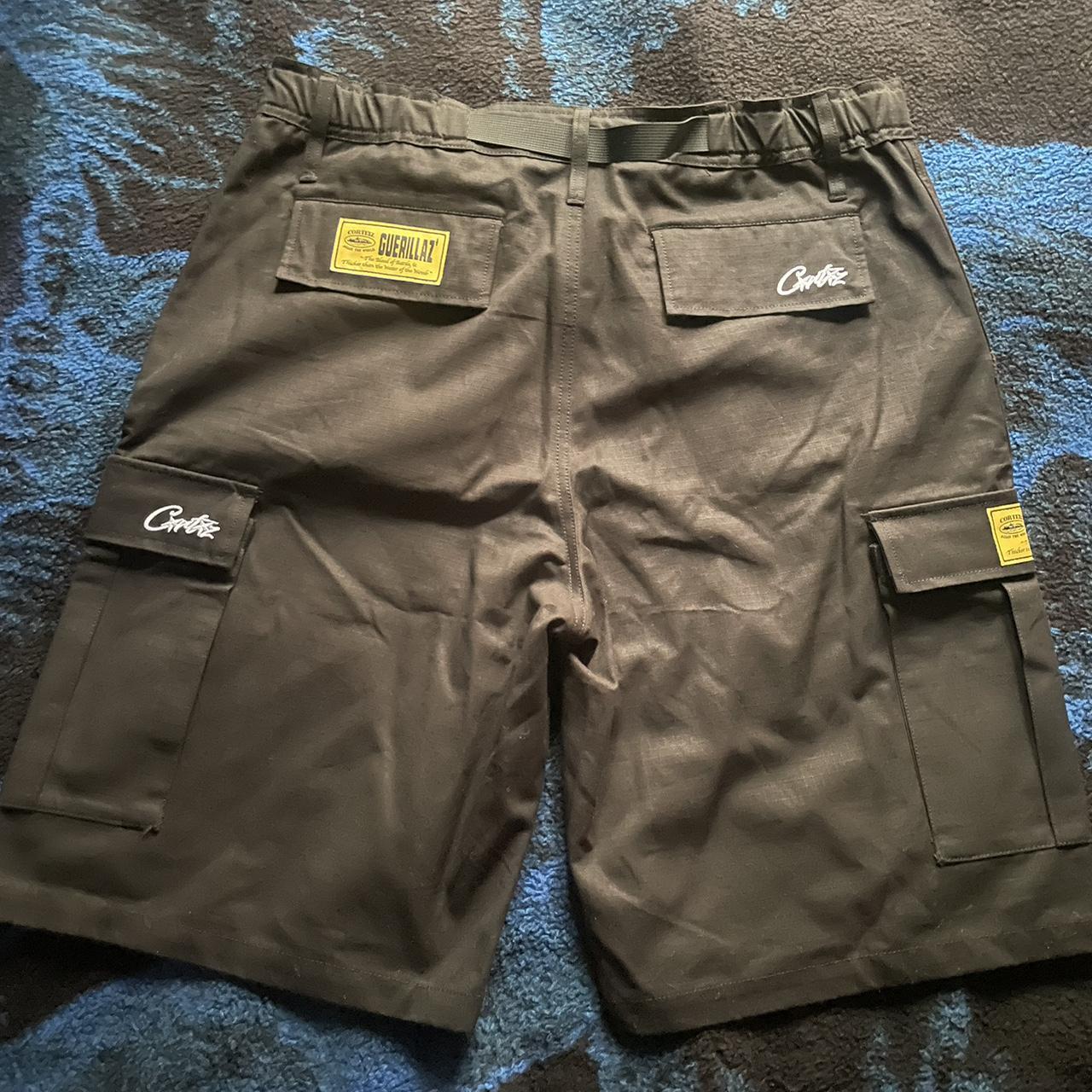 Corteiz cargo shorts Worn once Size 2XL (38) UK... Depop