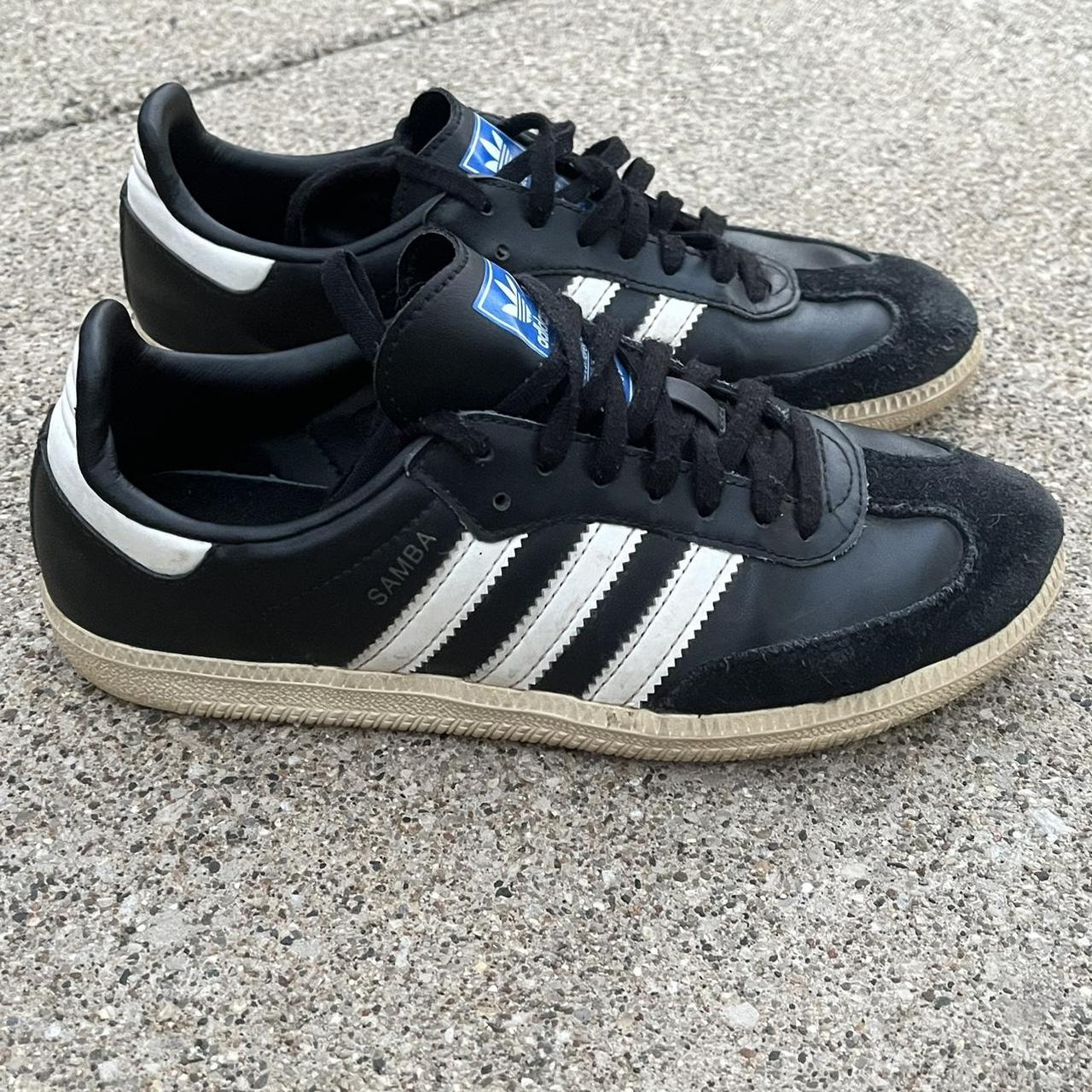 Adidas samba Tagged mens size 4 equivalent to a... - Depop