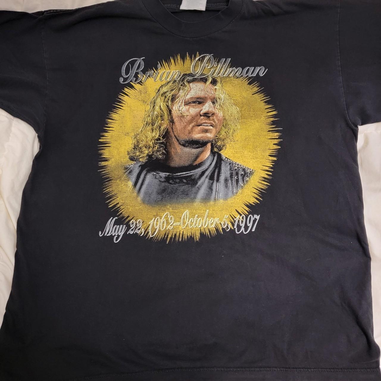 Rare 90s WWF Brian Pillman Memorial Shirt WWF tag... - Depop