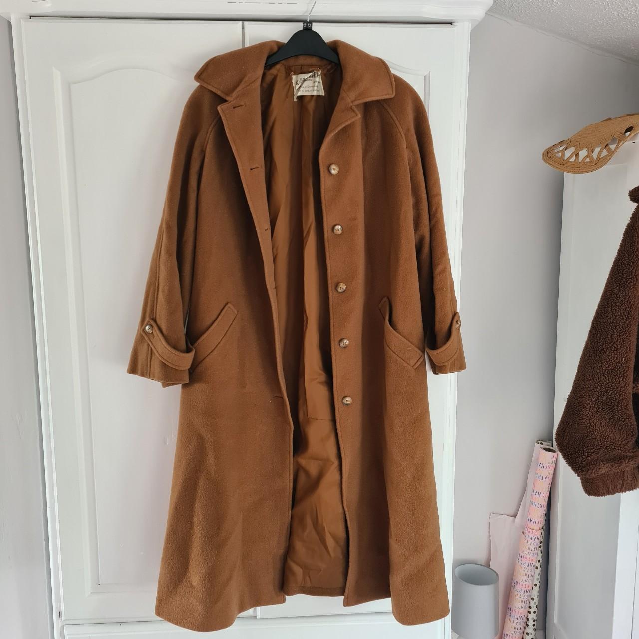 Jaeger Camel Coat Size 16 Vintage Jaeger Camel Great Condition,