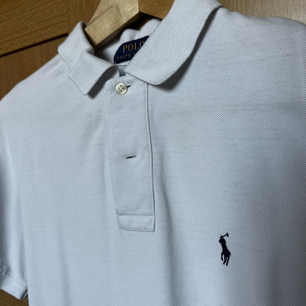 White Ralph Lauren polo Size xs Perfect condition - Depop