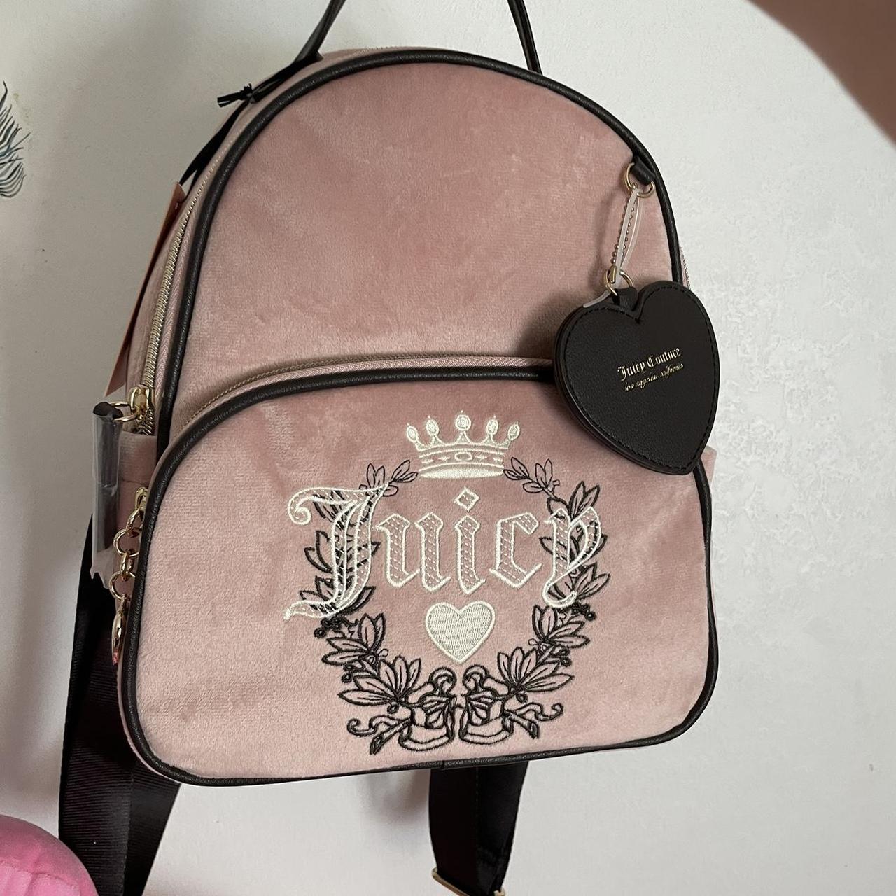 Juicy Couture Signature Backpack Top carry strap for - Depop