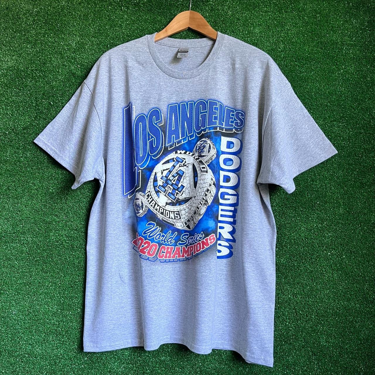 Vintage Style Los Angeles Dodgers 2020 World Series... - Depop