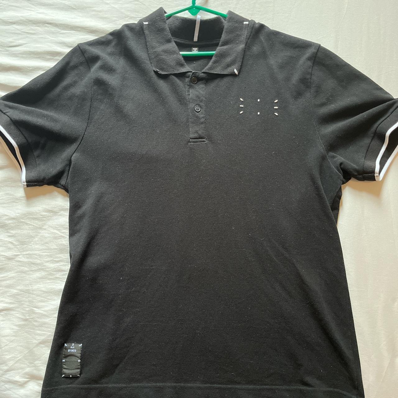 McQ Alexander McQueen Men's Black Polo-shirts | Depop