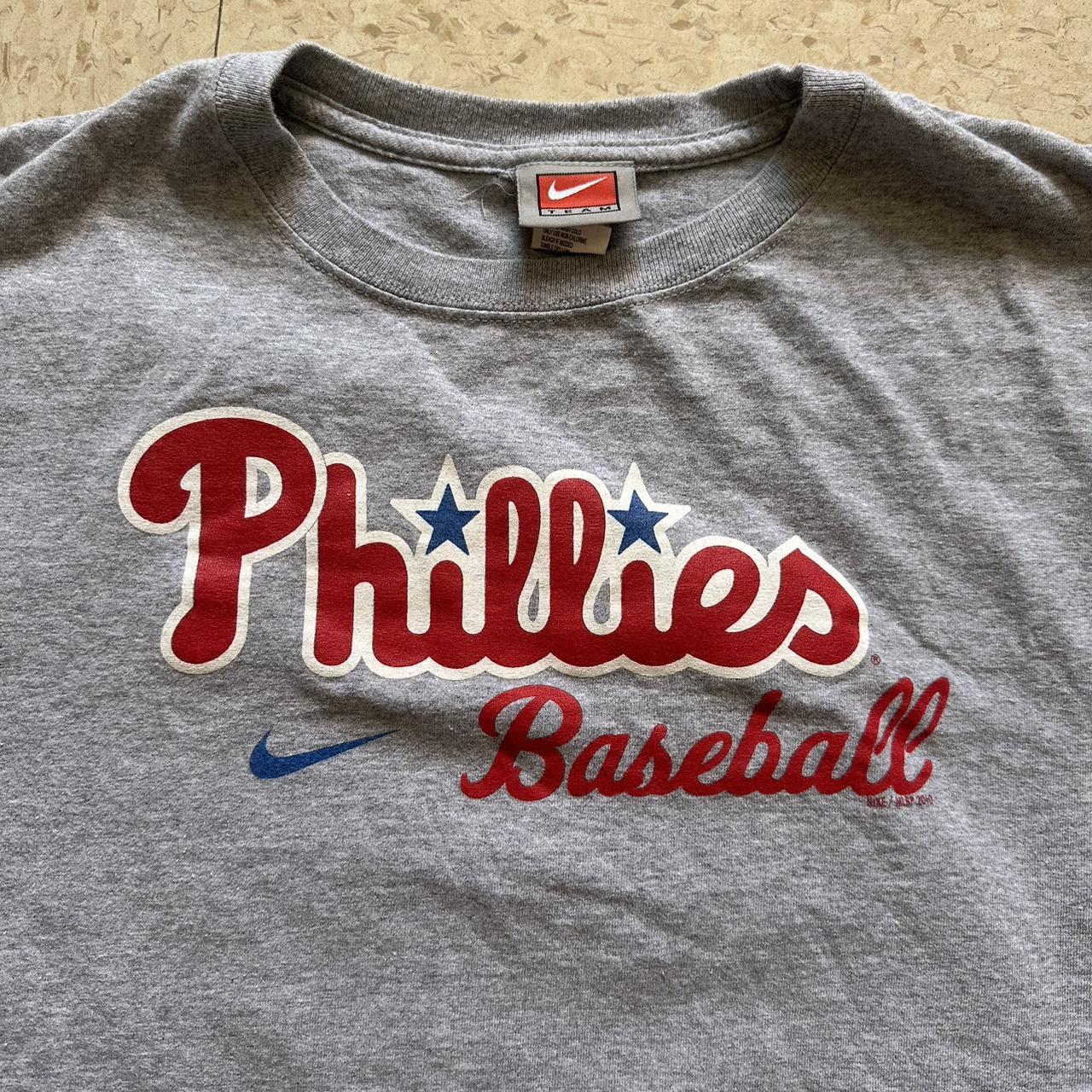 Mens like new Philadelphia Phillies nike dri-fit t - Depop