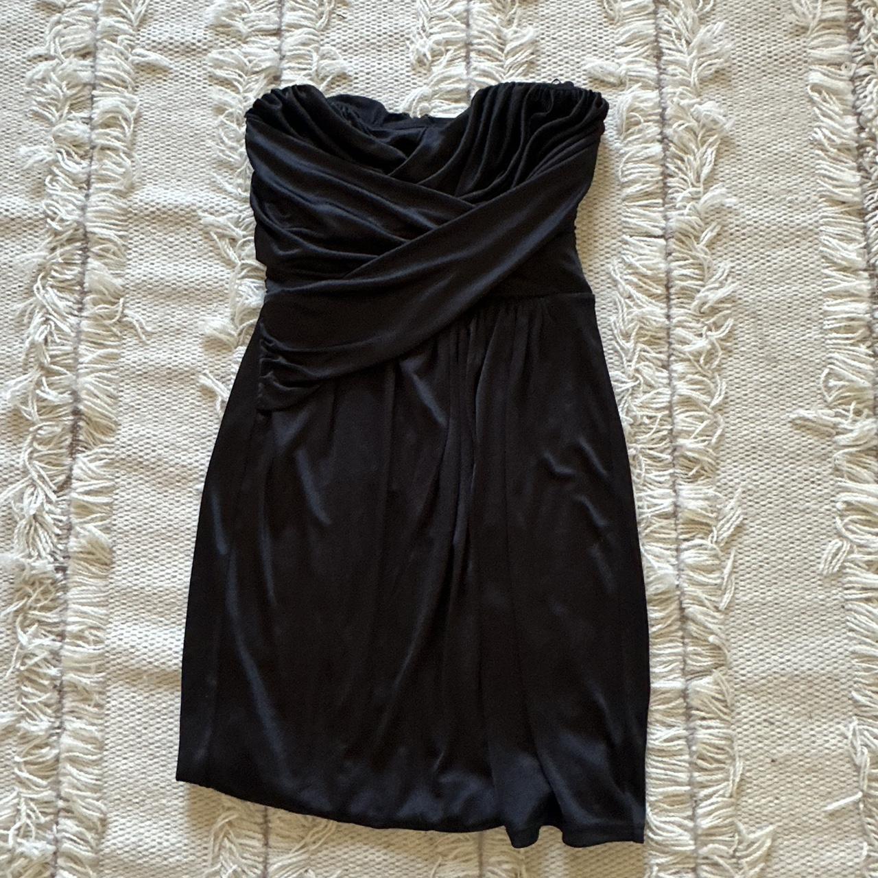 Black Mini Dress size XS, express, no flaws... - Depop