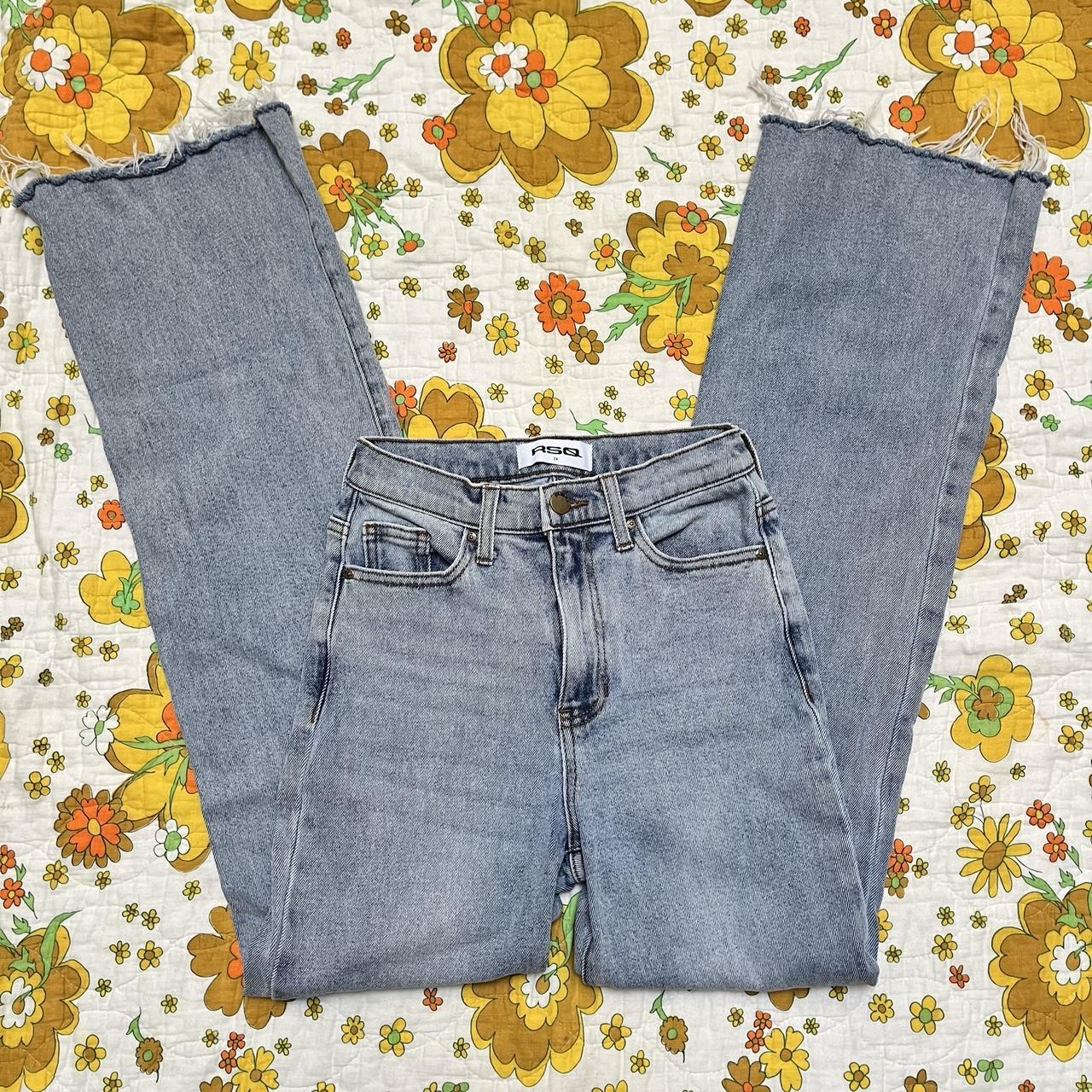 Light Wash High Rise Flare Jeans By Rsq Brand Depop