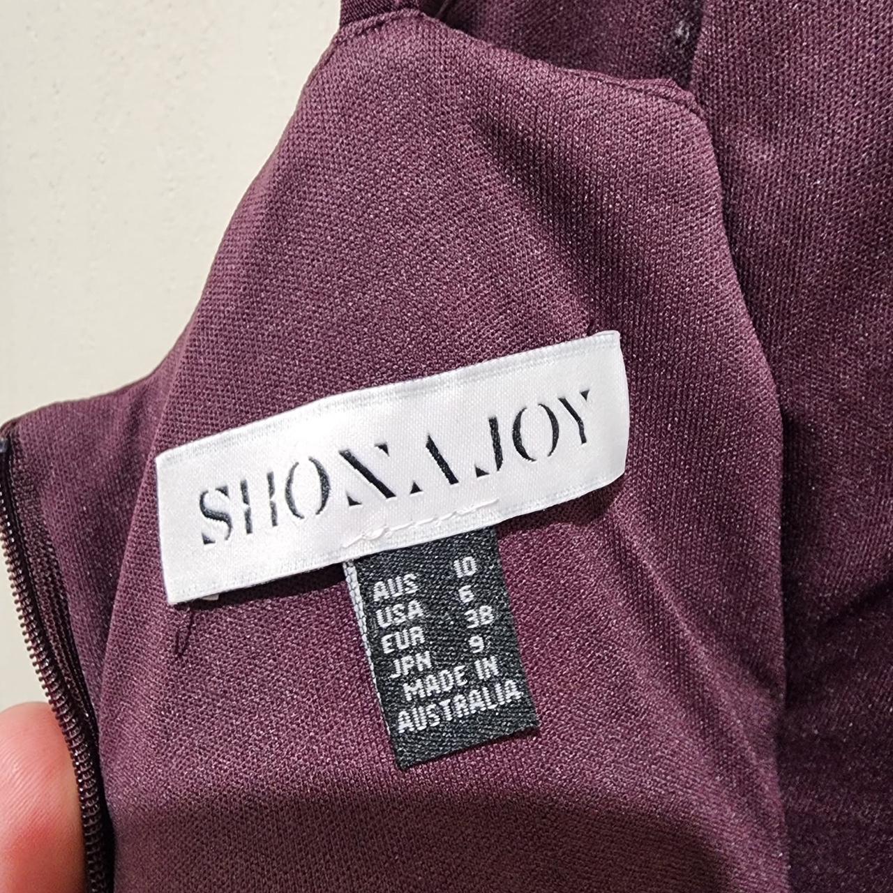 Shona Joy Purple Dress, Designer Collection