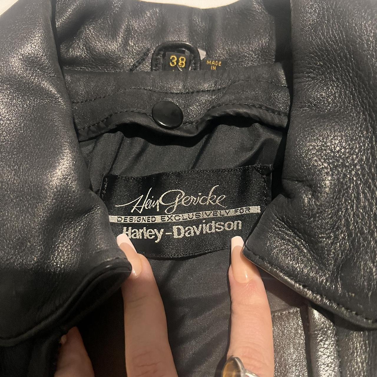 Hein Gericke Harley Davidson leather pants - Depop