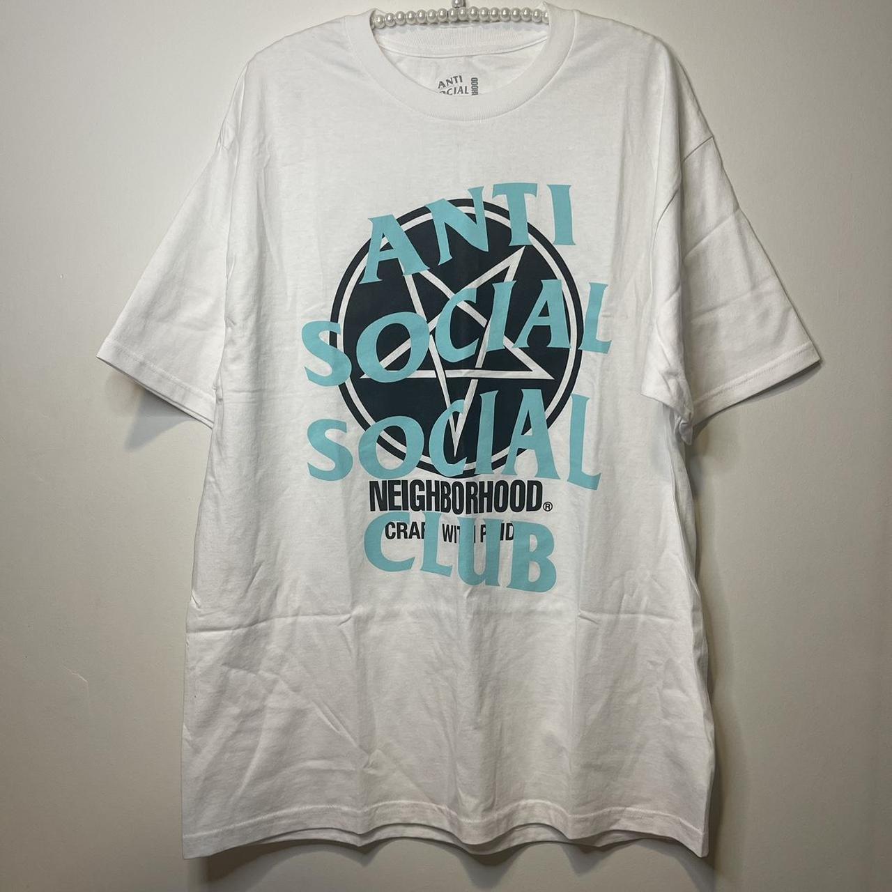 Anti Social Social Club x Neighborhood Tee NWOT no... - Depop