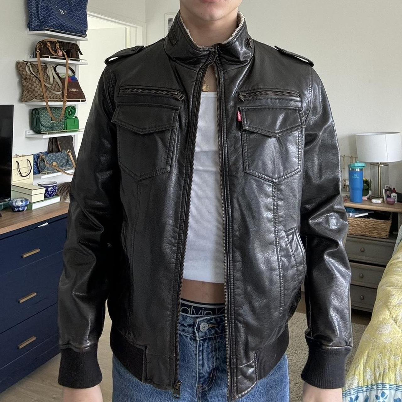 Brown levis jacket on sale