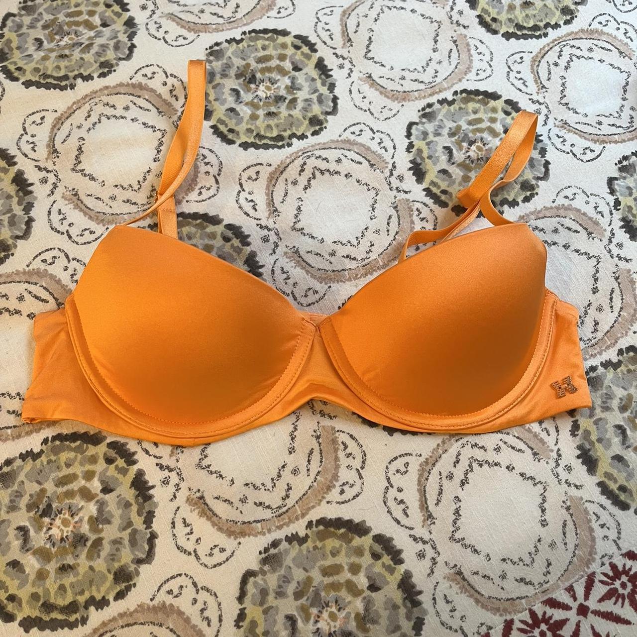 Bright orange savage x fenty bra. Super soft. Never - Depop