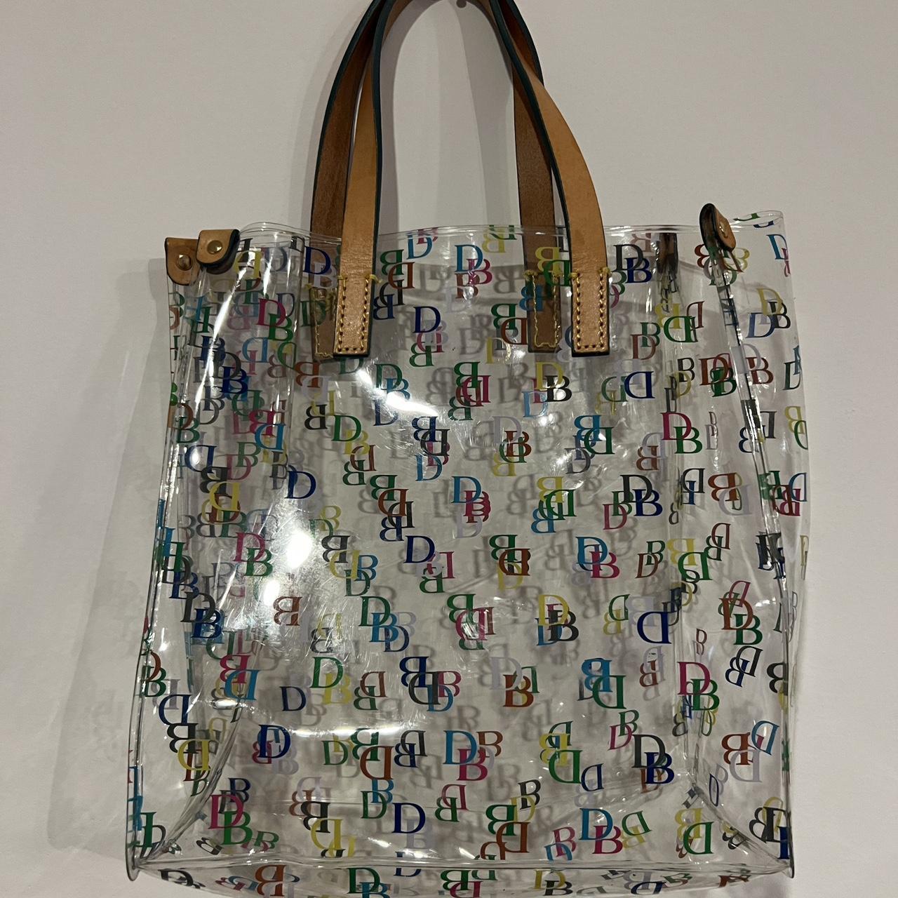 Clear discount dooney bag