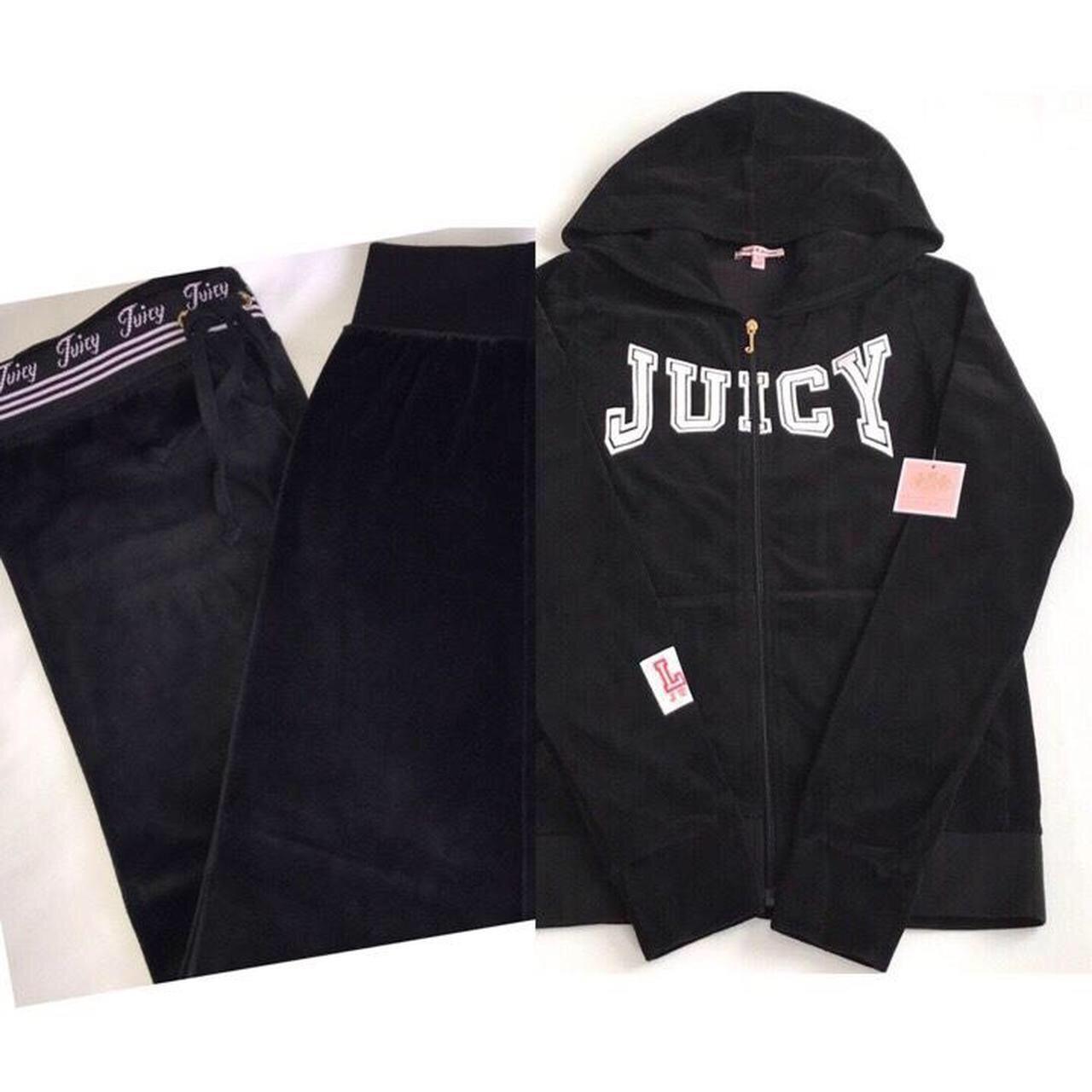 Juicy Couture Women's Black Joggerstracksuits Depop