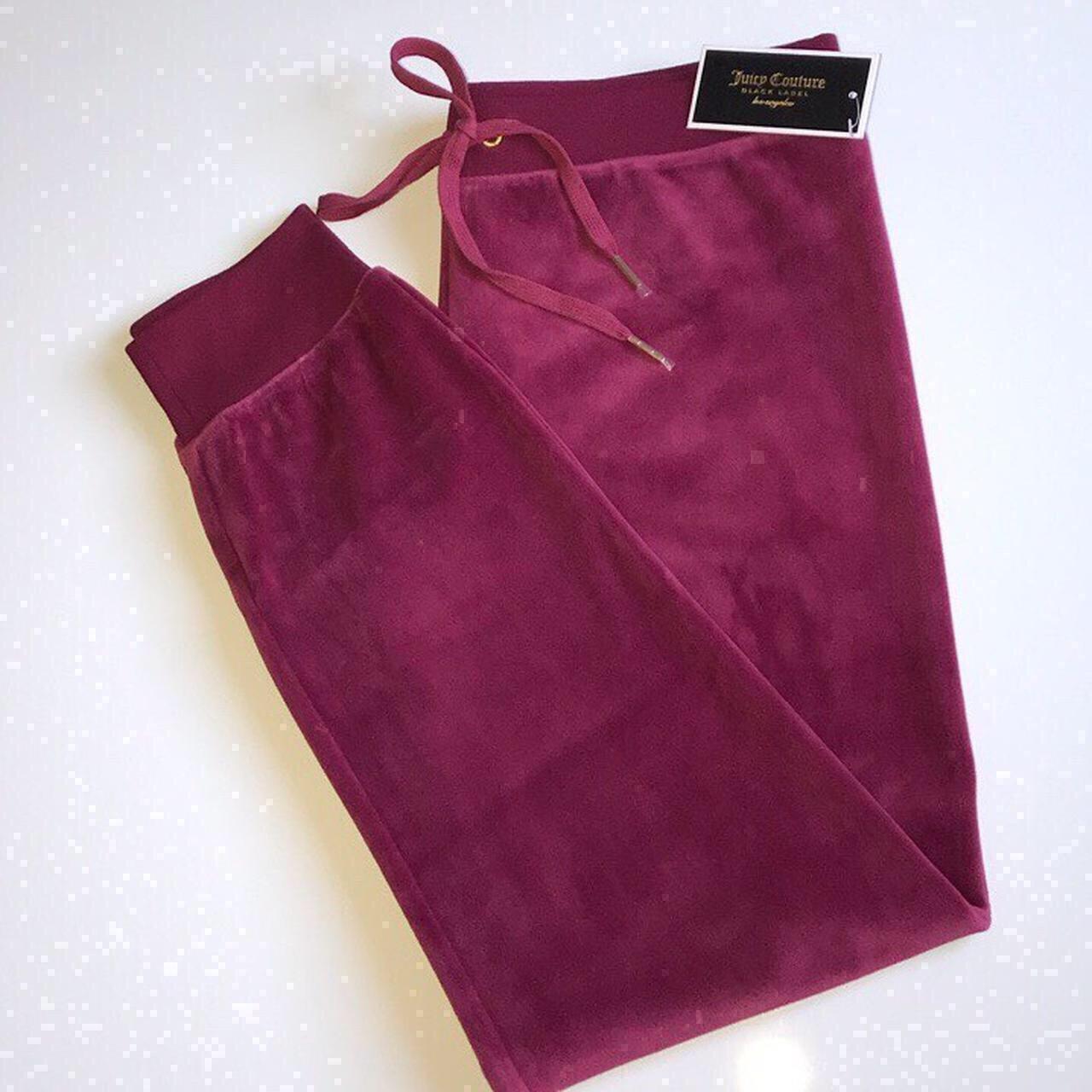 Juicy Couture Dark Red Burgundy Tracksuit The Pants Depop